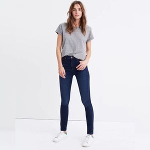 Madewell | NWOT 10" High Rise Skinny Jeans in Hayes Wash